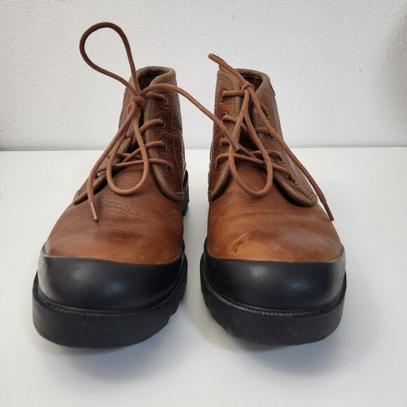 POLO RALPH LAUREN Umar Boots Mens 7 Ankle Chukka Brown Tumbled Leather Lace Up main image 7